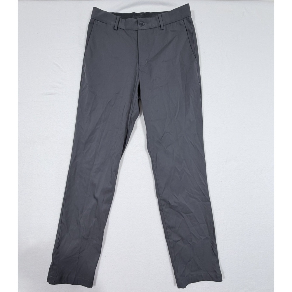 Nike Men Golf Pant Flat Front Standard Fit 833194‎ Gray Sz 28 x 32 Country Club